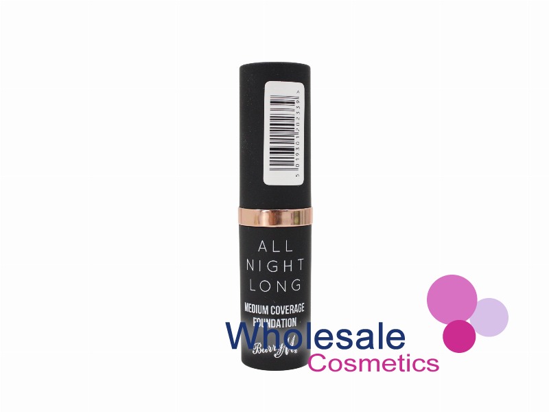 12 x Barry M All Night Long Medium Coverage Foundation - 3 OATMEAL